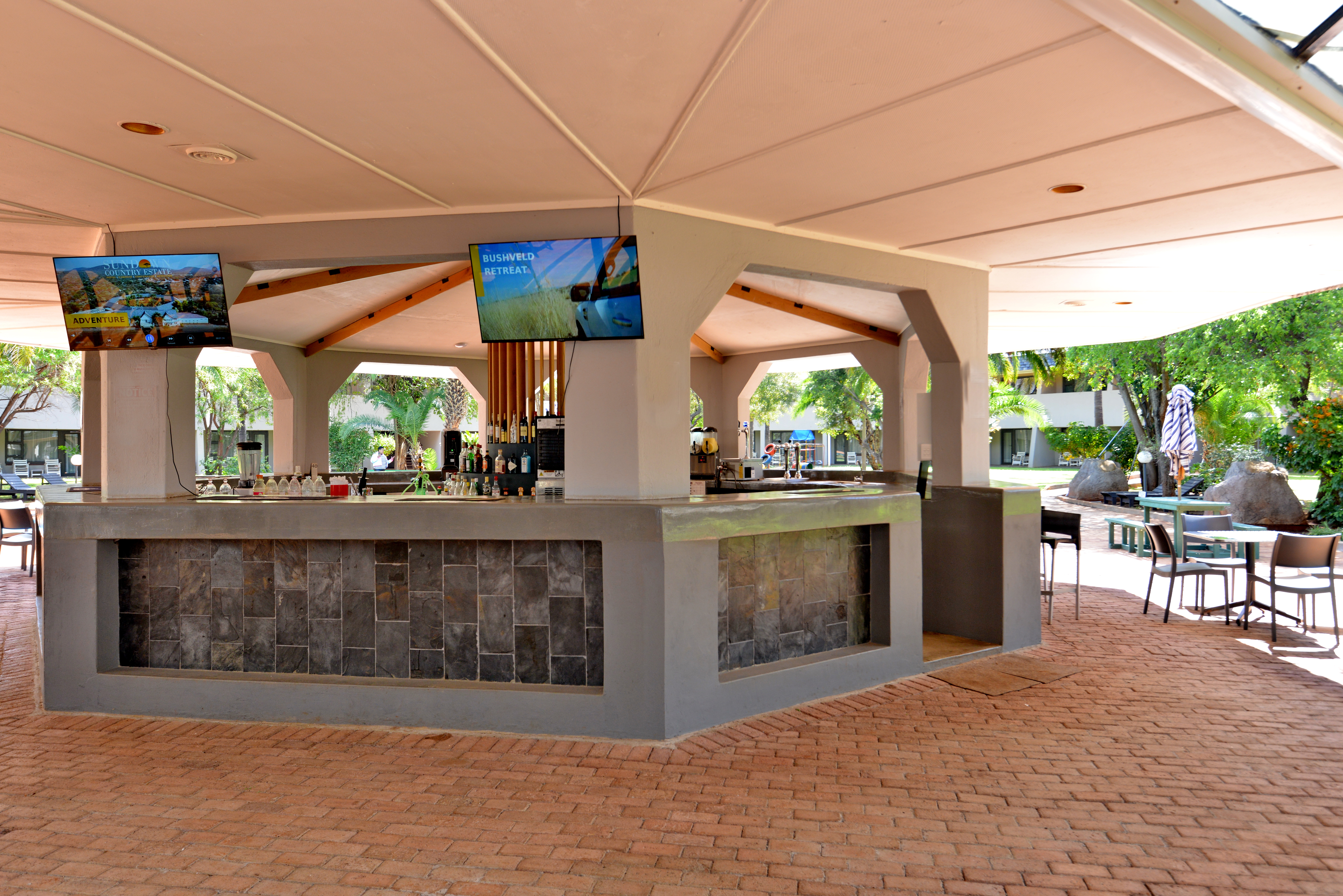 Pool bar at Sundown Country Estate near Sun City