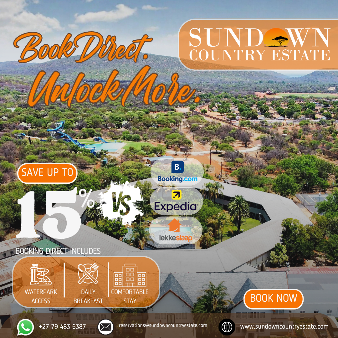 Book Direct and Save at Sundown Country Estate