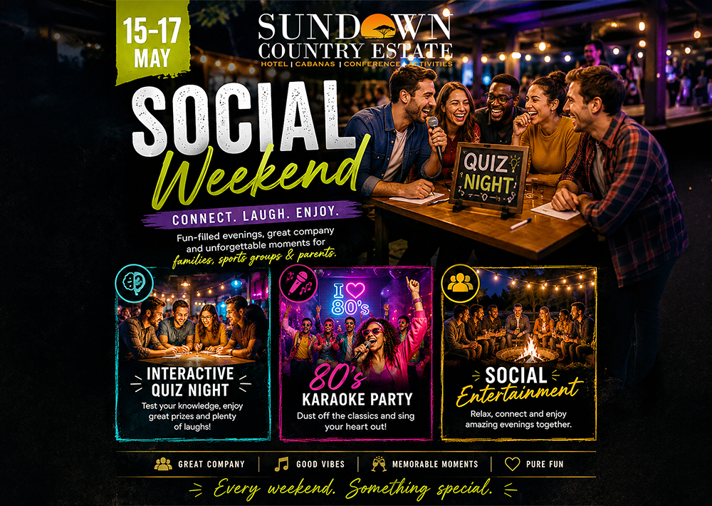 Completed social winter weekend at Sundown Country Estate