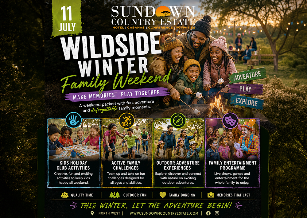 Winter family weekend near Sun City at Sundown