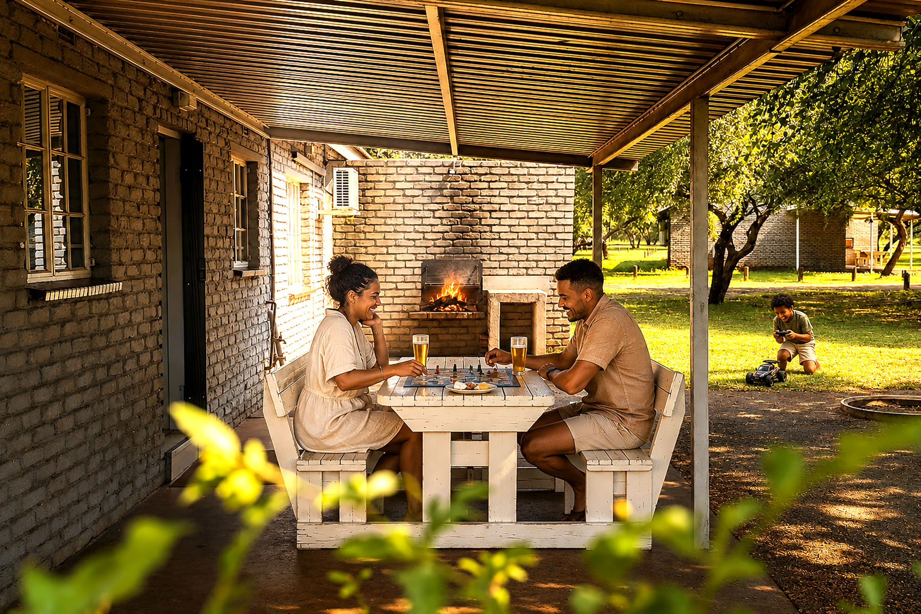 Self-catering chalets near Sun City and Pilanesberg Game Reserve