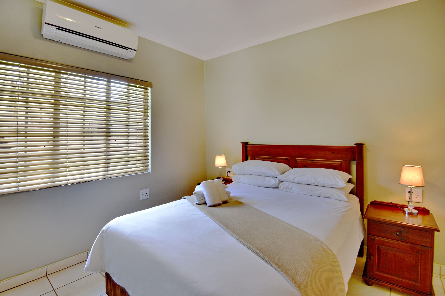 Executive two-bedroom chalet second bedroom