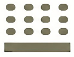 Cinema table setup icon