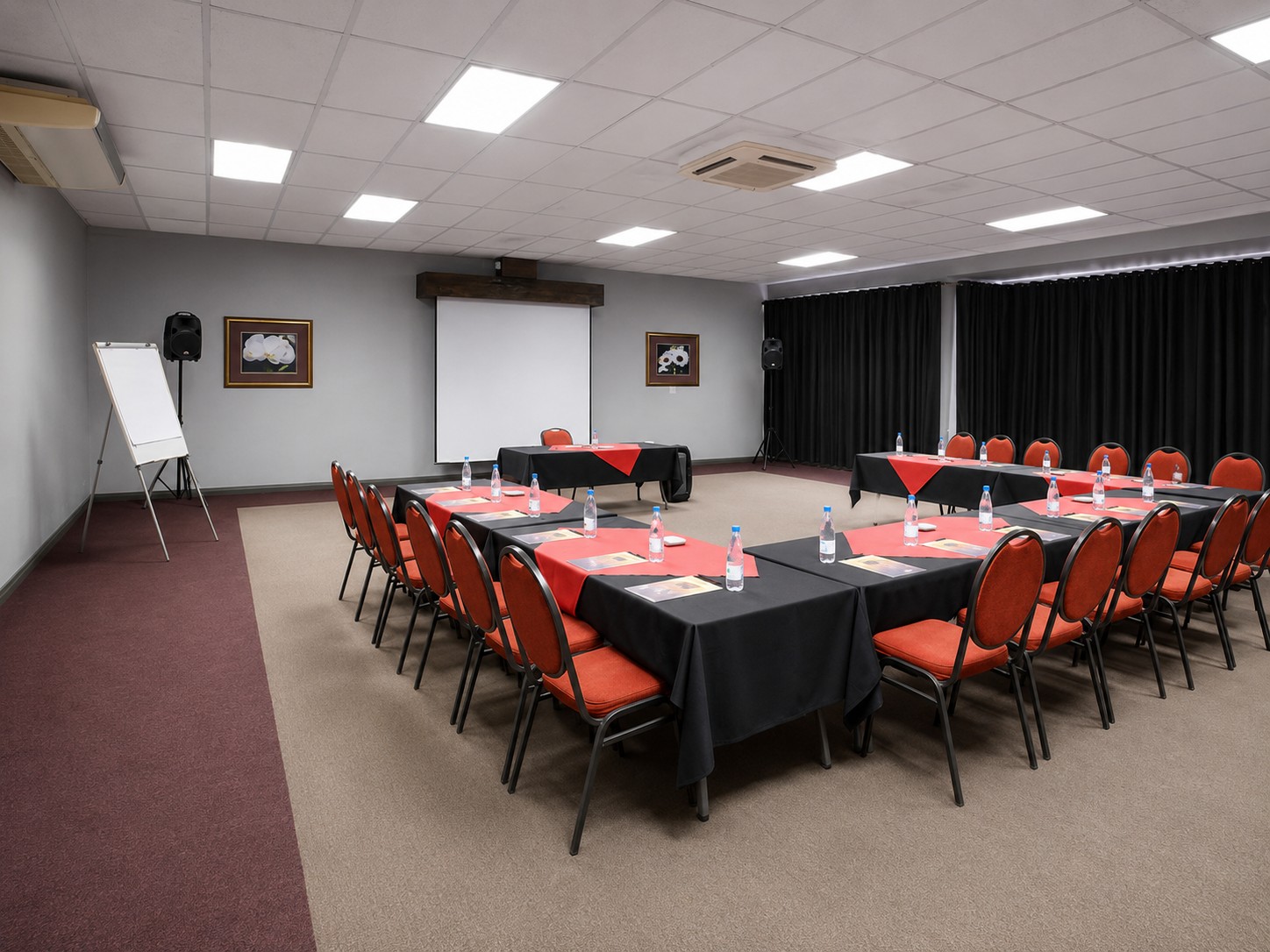 U-shape conference setup near Sun City at Sundown Country Estate