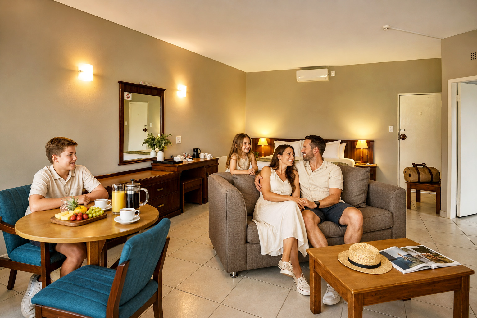 Family accommodation near Sun City at Sundown Country Estate