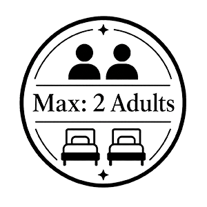 Maximum Occupancy 2 Adults Twin Beds