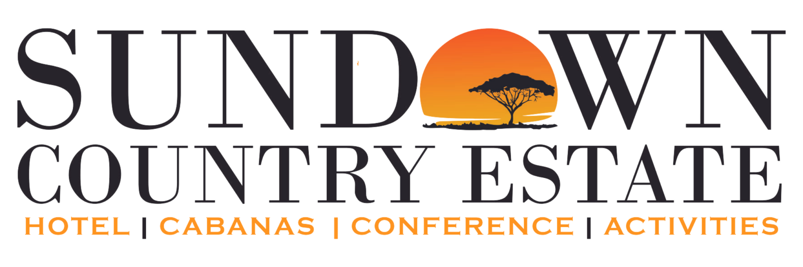 Sundown Country Estate black logo