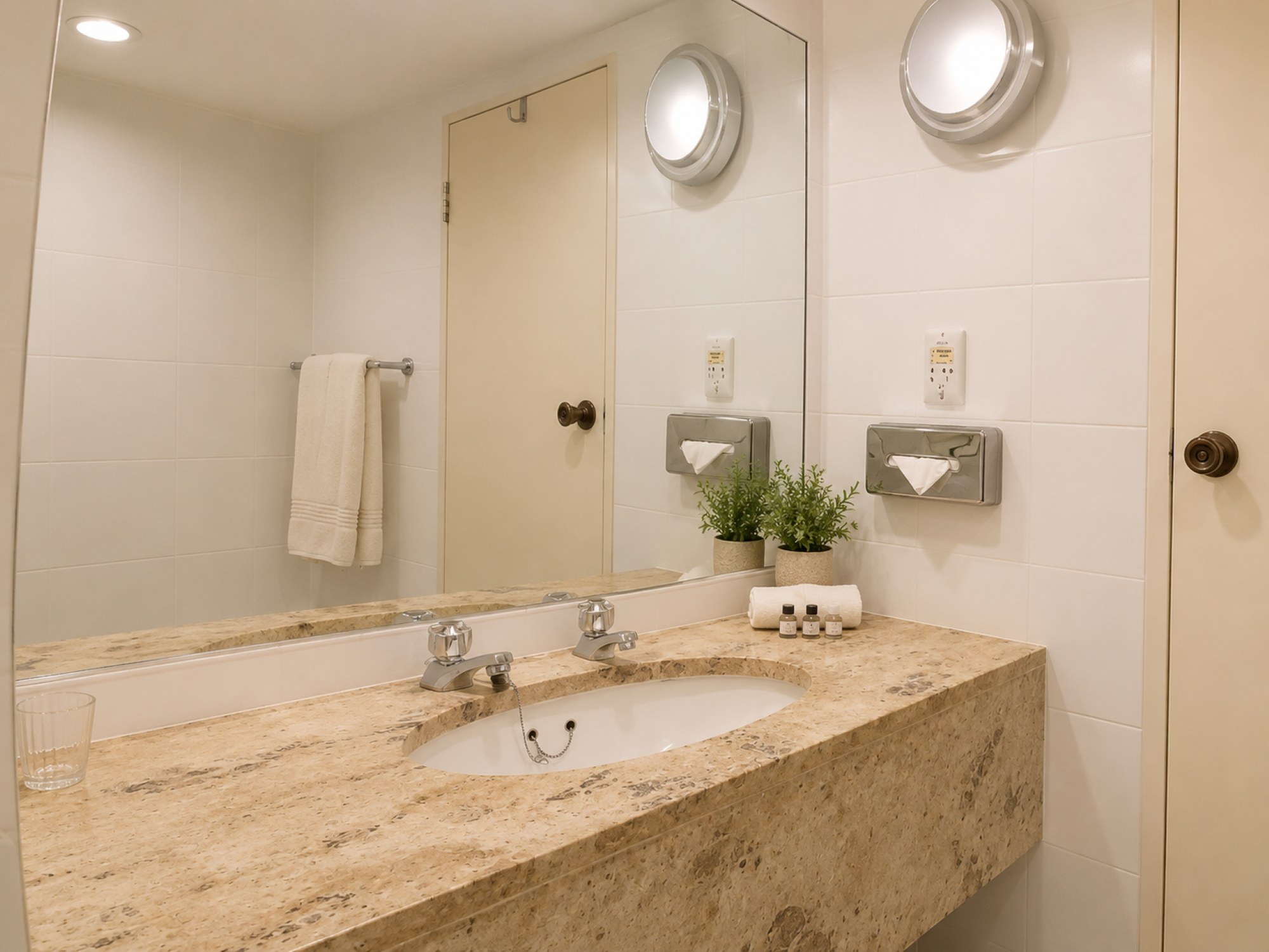 Executive Double Room bathroom vanity near Sun City at Sundown Country Estate