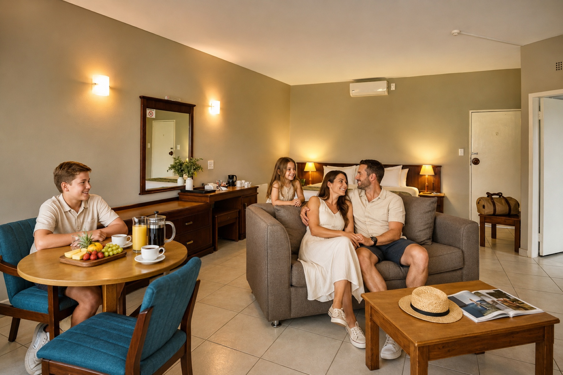 Family Suite near Sun City at Sundown Country Estate for up to four guests