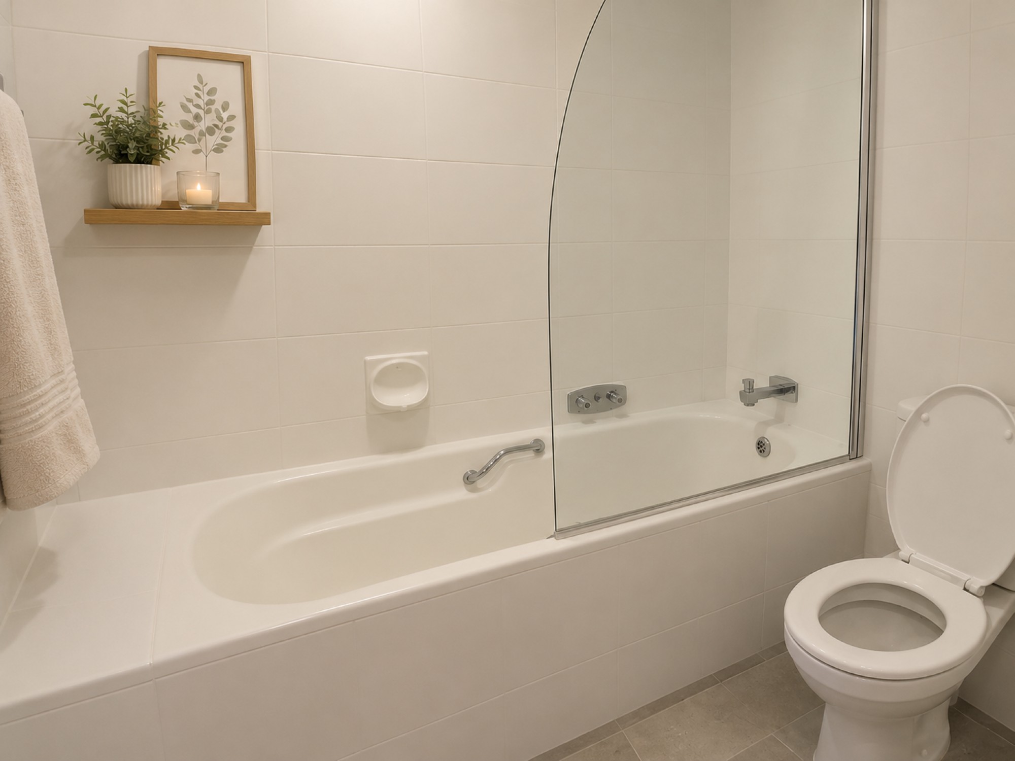 Standard Double Room bathroom near Pilanesberg Game Reserve and Sun City