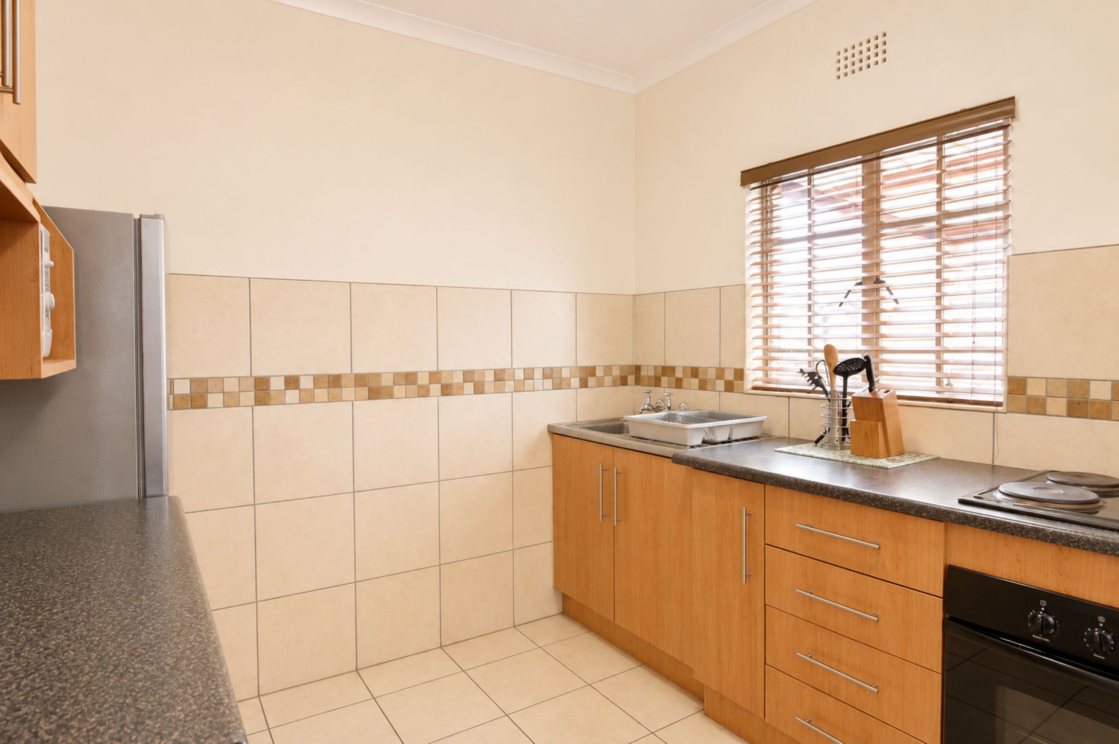 Standard One-Bedroom Chalet kitchen facilities near Sun City