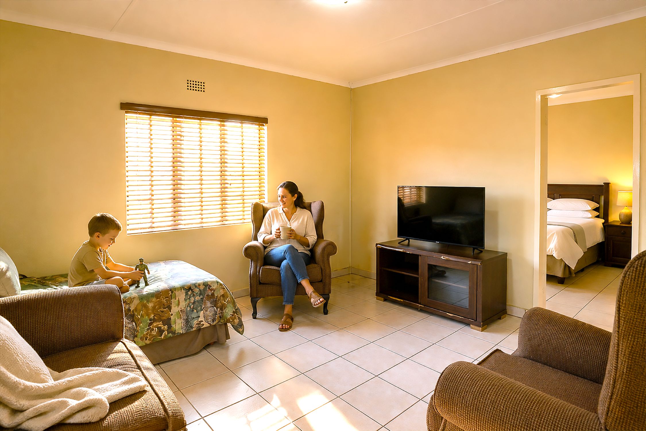 Standard One-Bedroom Self-Catering Chalet near Sun City at Sundown Country Estate
