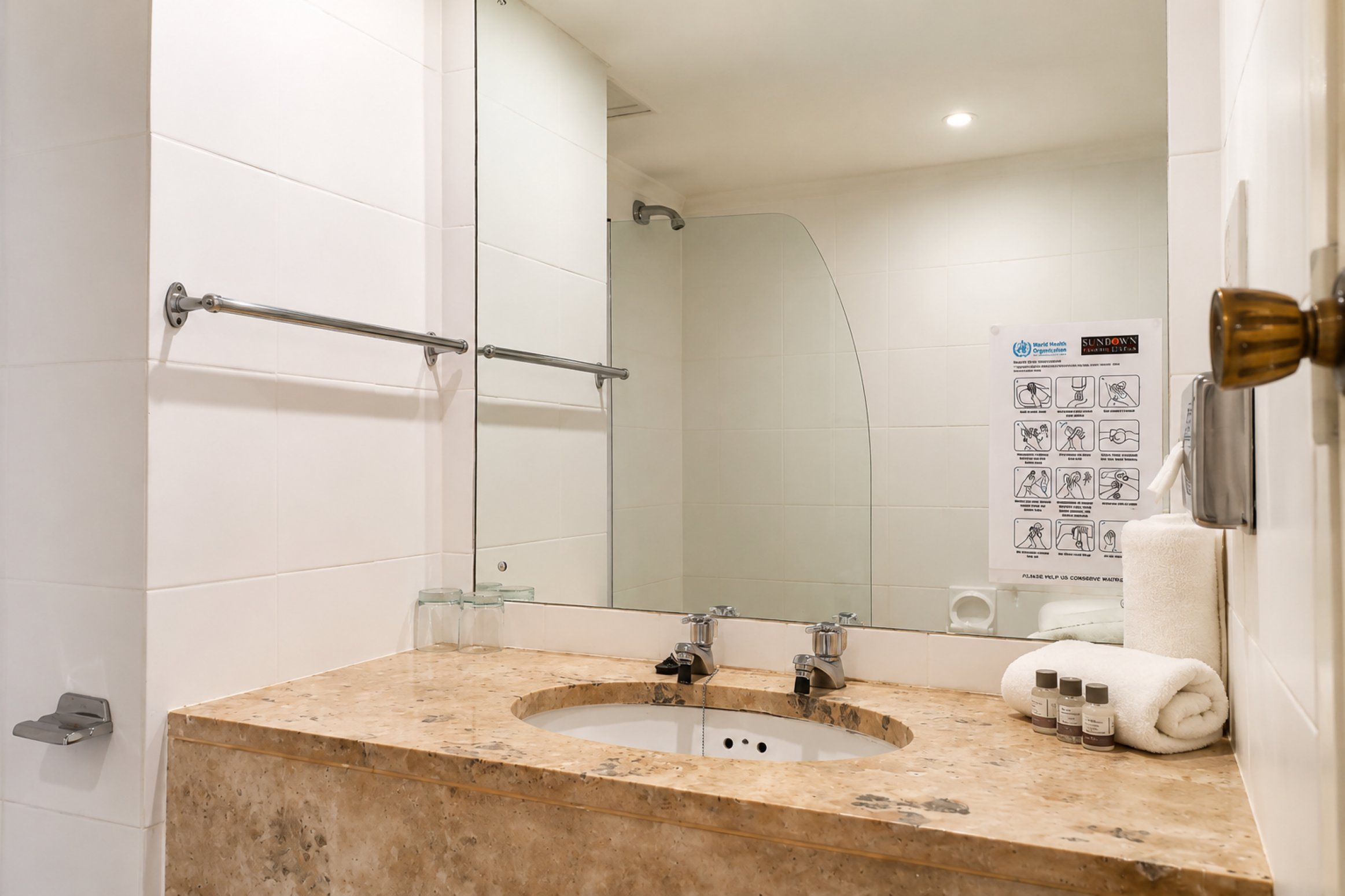 Standard Twin Room bathroom vanity near Sun City at Sundown Country Estate