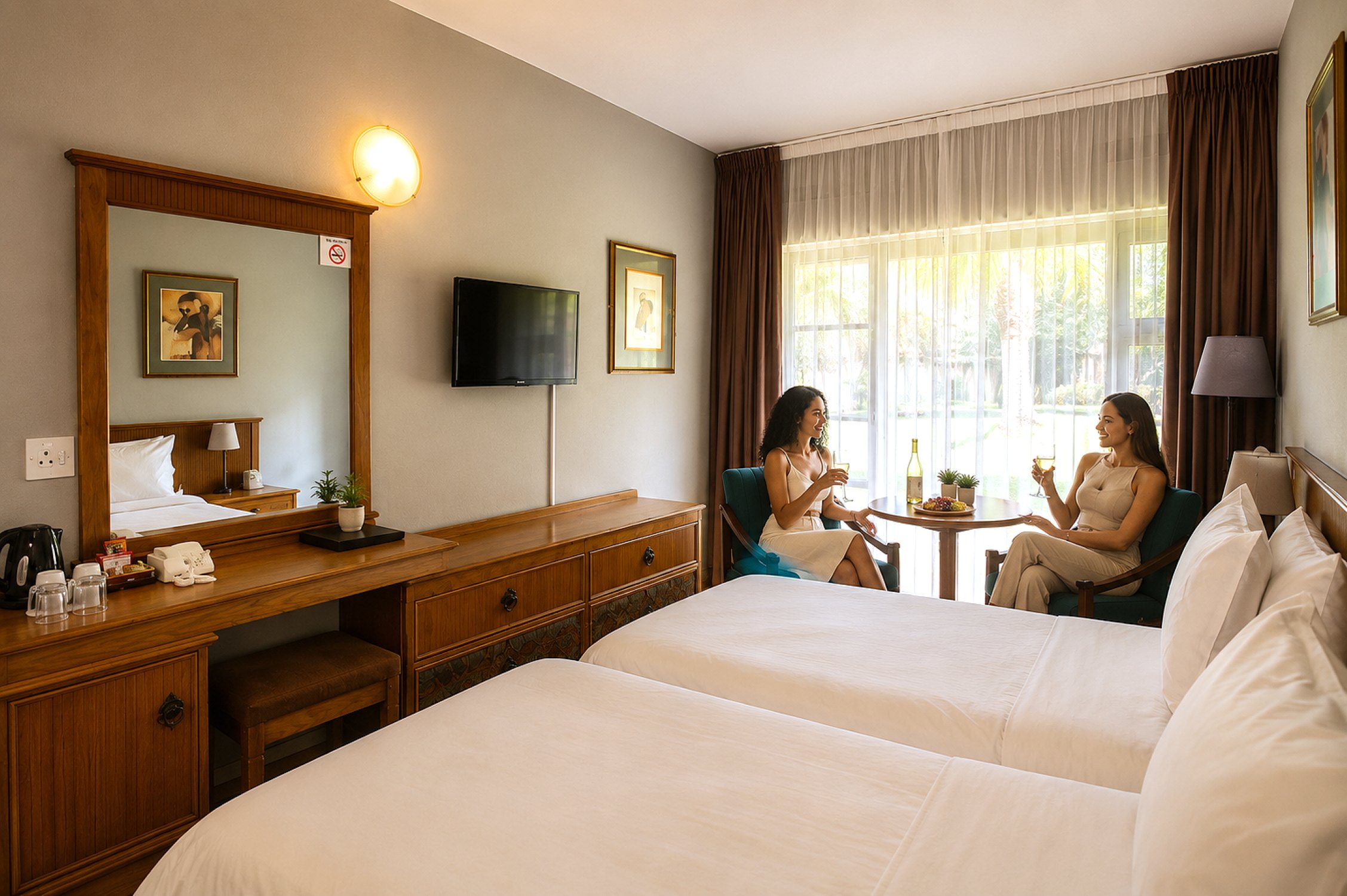 Standard Twin Room lifestyle image near Sun City at Sundown Country Estate